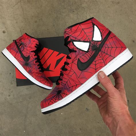 spiderman schuhe nike|air jordan spider-man shoes.